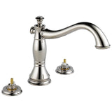 Delta Faucet - CassidyE Roman Tub Trim - Less Handles - Polished Nickel