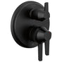 Delta Faucet - GaleonE 17S Integrated Diverter Trim - 6 Setting - Matte Black