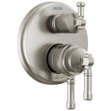 Delta Faucet - BroderickE 17 Series Integrated Diverter Trim 6-Setting - LumicoatÂ® Stainless