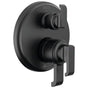 Delta Faucet - TetraE 17 Series Integrated Diverter Trim with 6-Setting - Matte Black