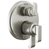 Delta Faucet - TetraE 17 Series Integrated Diverter Trim with 6-Setting - LumicoatÂ® Stainless