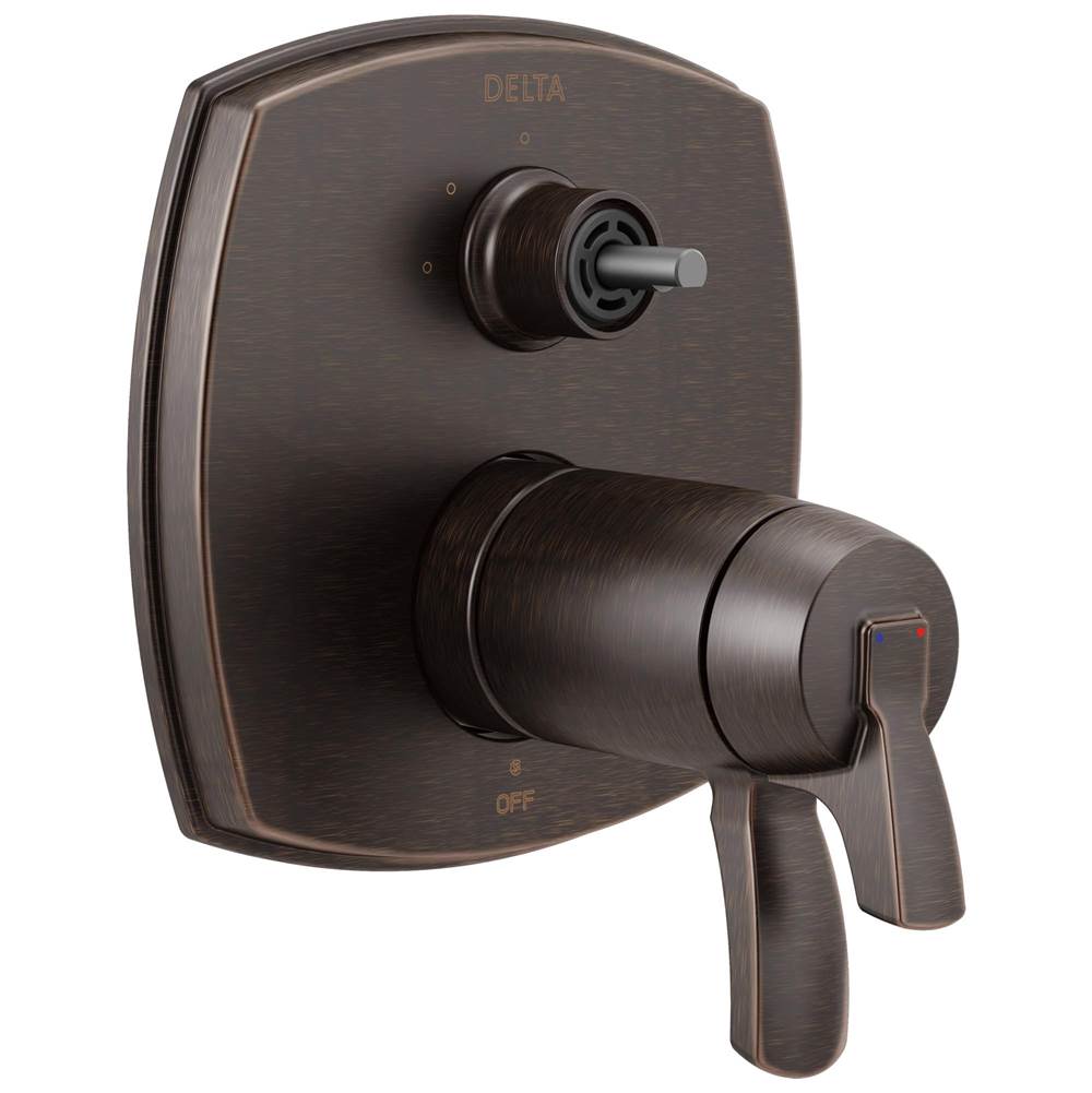 Delta Faucet - Stryke 17 Thermostatic Integrated Diverter Trim with Three Function Diverter Less Diverter Handle - Venetian Bronze