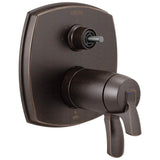 Delta Faucet - Stryke 17 Thermostatic Integrated Diverter Trim with Three Function Diverter Less Diverter Handle - Venetian Bronze