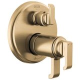 Delta Faucet - TetraE TempAssure 17T Series Integrated Diverter Trim with 3-Setting - LumicoatÂ® Champagne Bronze