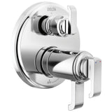 Delta Faucet - TetraE TempAssure 17T Series Integrated Diverter Trim with 3-Setting - LumicoatÂ® Chrome