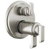 Delta Faucet - TetraE TempAssure 17T Series Integrated Diverter Trim with 3-Setting - LumicoatÂ® Stainless