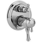 CassidyE Traditional 2-Handle TempAssure 17T Series Valve Trim with 3-Setting Integrated Diverter