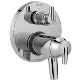 Trinsic Contemporary Two Handle TempAssure 17T Series Valve Trim with 6-Setting Integrated Diverter