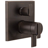 Delta Faucet - Ara Angular Modern TempAssure 17T Series Valve Trim with 6-Setting Integrated Diverter - Venetian Bronze