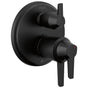 Delta Faucet - GaleonE 17T S Integrated Diverter Trim-6 Setting - Matte Black