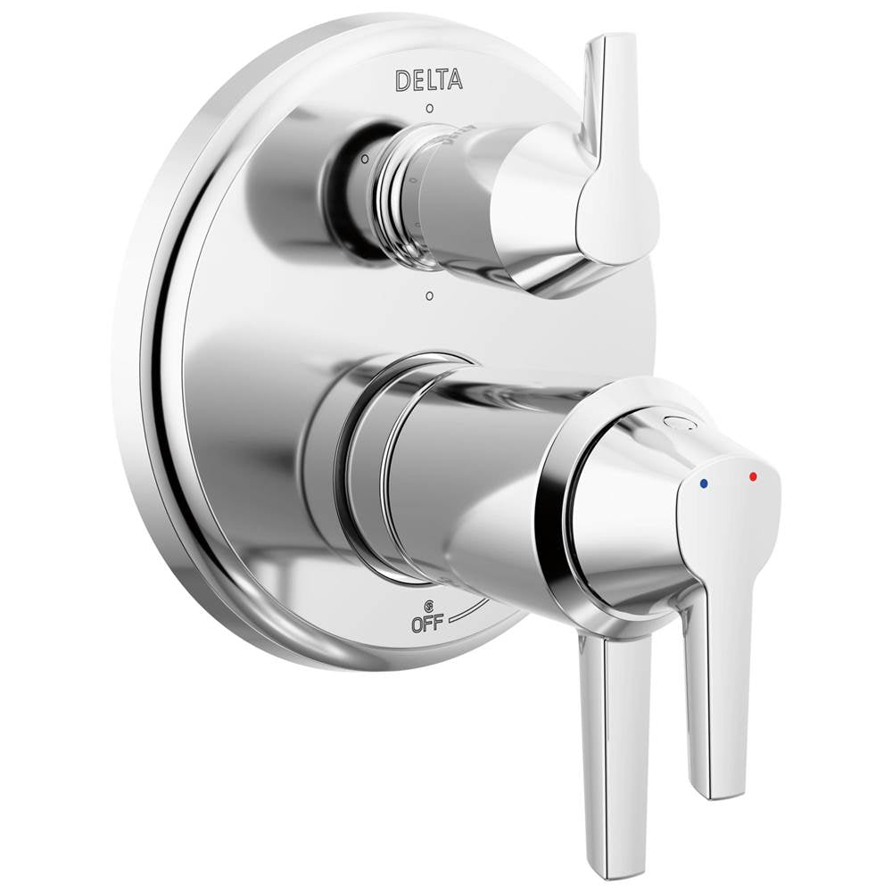 Delta Faucet - GaleonE 17T S Integrated Diverter Trim-6 Setting - LumicoatÂ® Chrome