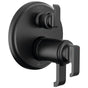 Delta Faucet - TetraE TempAssure 17T Series Integrated Diverter Trim with 6-Setting - Matte Black
