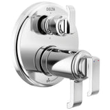 Delta Faucet - TetraE TempAssure 17T Series Integrated Diverter Trim with 6-Setting - LumicoatÂ® Chrome