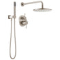 Delta Faucet - Modern Monitor 14 Series Shower with Raincan & Hand Shower - Spotshield Brushed Nickel
