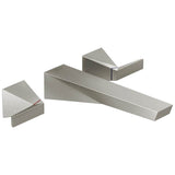 Delta Faucet - TrillianE Two Handle Wall Mount Bathroom Faucet Trim - LumicoatÂ® Stainless
