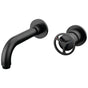 Delta Faucet - Trinsic Single Handle Wall Mount Bathroom Faucet Trim - Matte Black