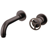 Delta Faucet - Trinsic Single Handle Wall Mount Bathroom Faucet Trim - Venetian Bronze