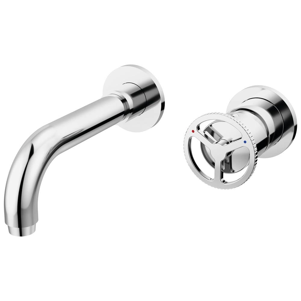 Delta Faucet - Trinsic Single Handle Wall Mount Bathroom Faucet Trim - Chrome