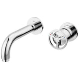 Delta Faucet - Trinsic Single Handle Wall Mount Bathroom Faucet Trim - Chrome