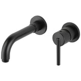 Delta Faucet - Trinsic Single Handle Wall Mount Bathroom Faucet Trim - Matte Black
