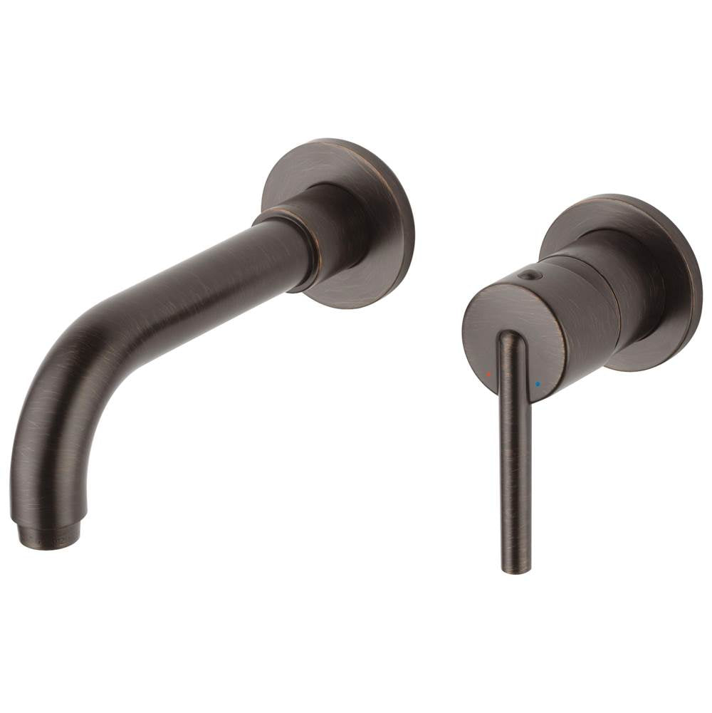 Delta Faucet - Trinsic Single Handle Wall Mount Bathroom Faucet Trim - Venetian Bronze
