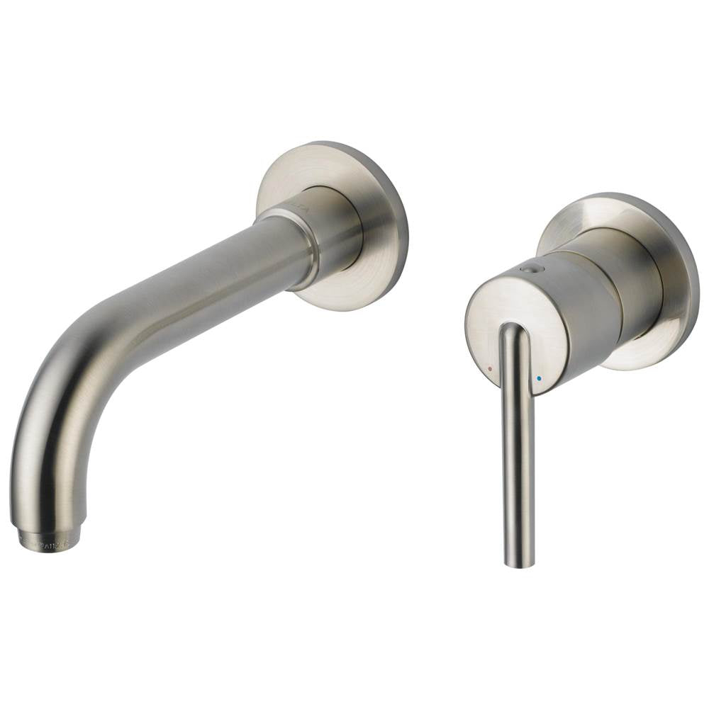 Delta Faucet - Trinsic Single Handle Wall Mount Bathroom Faucet Trim - Stainless