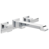 Delta Faucet - Ara Two Handle Wall Mount Bathroom Faucet Trim - Chrome