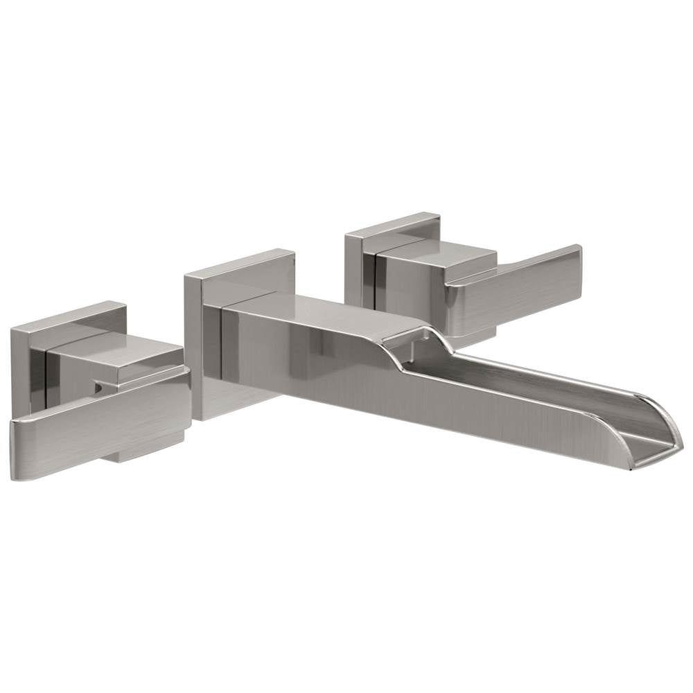 Delta Faucet - Ara Two Handle Wall Mount Channel Bathroom Faucet Trim - Stainless