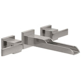 Delta Faucet - Ara Two Handle Wall Mount Channel Bathroom Faucet Trim - Stainless