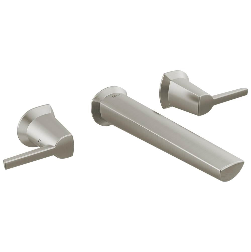Delta Faucet - GaleonE Two Handle Wall Mount Bathroom Faucet - LumicoatÂ® Stainless