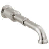 Delta Faucet - BroderickE Two Handle Wall Mount Bathroom Faucet Trim - Less Handles - LumicoatÂ® Stainless