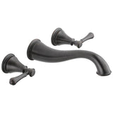 Delta Faucet - CassidyE Two Handle Wall Mount Bathroom Faucet Trim - Venetian Bronze