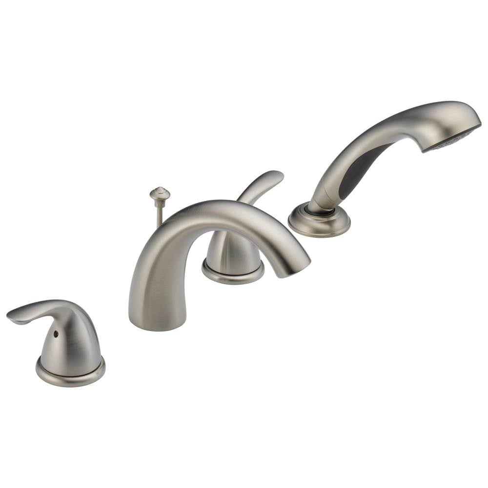 Delta Faucet - Classic Roman Tub with Hand Shower Trim - Stainless