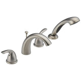 Delta Faucet - Classic Roman Tub with Hand Shower Trim - Stainless