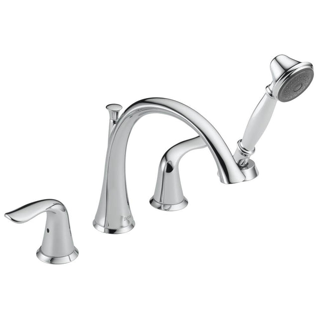 Delta Faucet - Lahara Roman Tub with Handshower Trim - Chrome