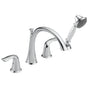Delta Faucet - Lahara Roman Tub with Handshower Trim - Chrome