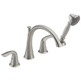 Lahara Roman Tub with Handshower Trim