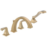 Delta Faucet - DrydenE Roman Tub with Hand Shower Trim - Champagne Bronze