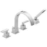 Delta Faucet - Vero Roman Tub Trim with Hand Shower - Chrome