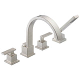 Vero Roman Tub Trim with Hand Shower