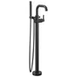 Delta Faucet - Trinsic Floor Mount Tub Filler - Matte Black
