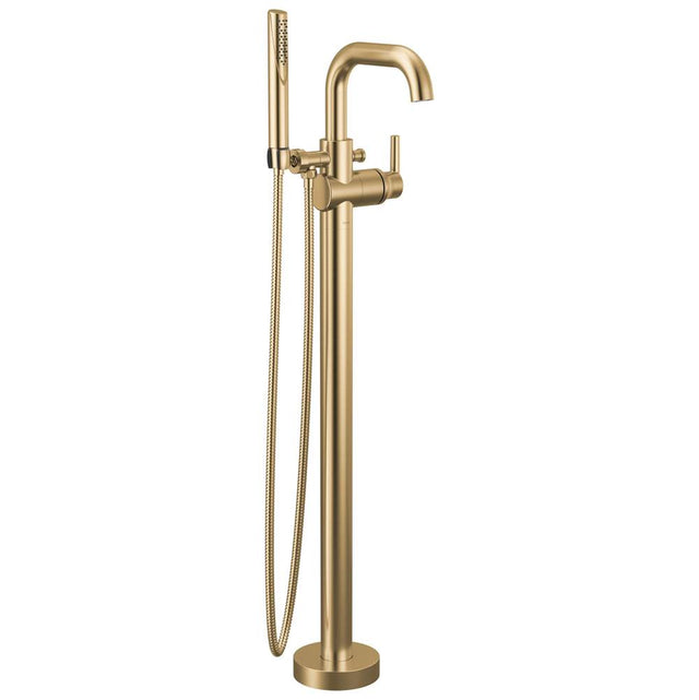 Delta Faucet - Trinsic Floor Mount Tub Filler - Champagne Bronze