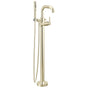 Delta Faucet - Trinsic Floor Mount Tub Filler - Polished Nickel