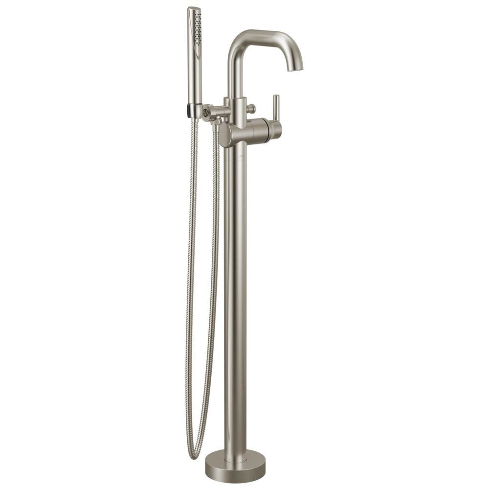 Delta Faucet - Trinsic Floor Mount Tub Filler - Stainless