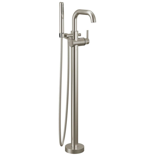 Delta Faucet - Trinsic Floor Mount Tub Filler - Stainless