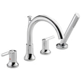 Delta Faucet - Trinsic Roman Tub with Hand Shower Trim - Chrome