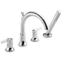 Delta Faucet - Trinsic Roman Tub with Hand Shower Trim - Chrome