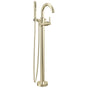 Delta Faucet - Trinsic Floor Mount Tub Filler Trim - Polished Nickel