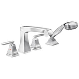Delta Faucet - Ashlyn Roman Tub with Hand Shower Trim - Chrome