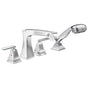 Delta Faucet - Ashlyn Roman Tub with Hand Shower Trim - Chrome